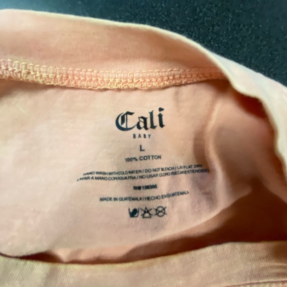 It's None Of Your Business Tunic Top - Peach - Picture 3 of 3